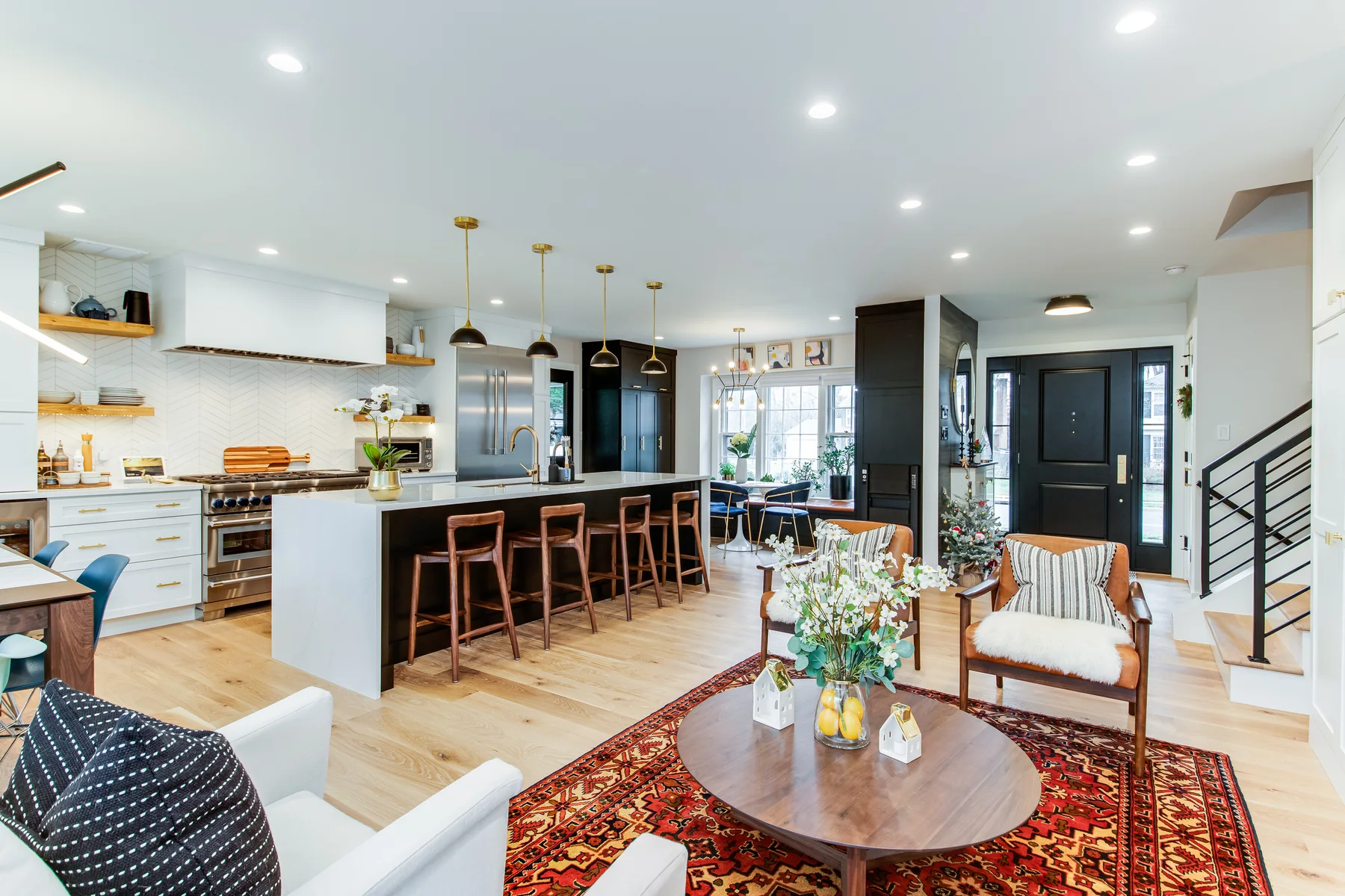 Annandale Main Level Renovation completed renovation